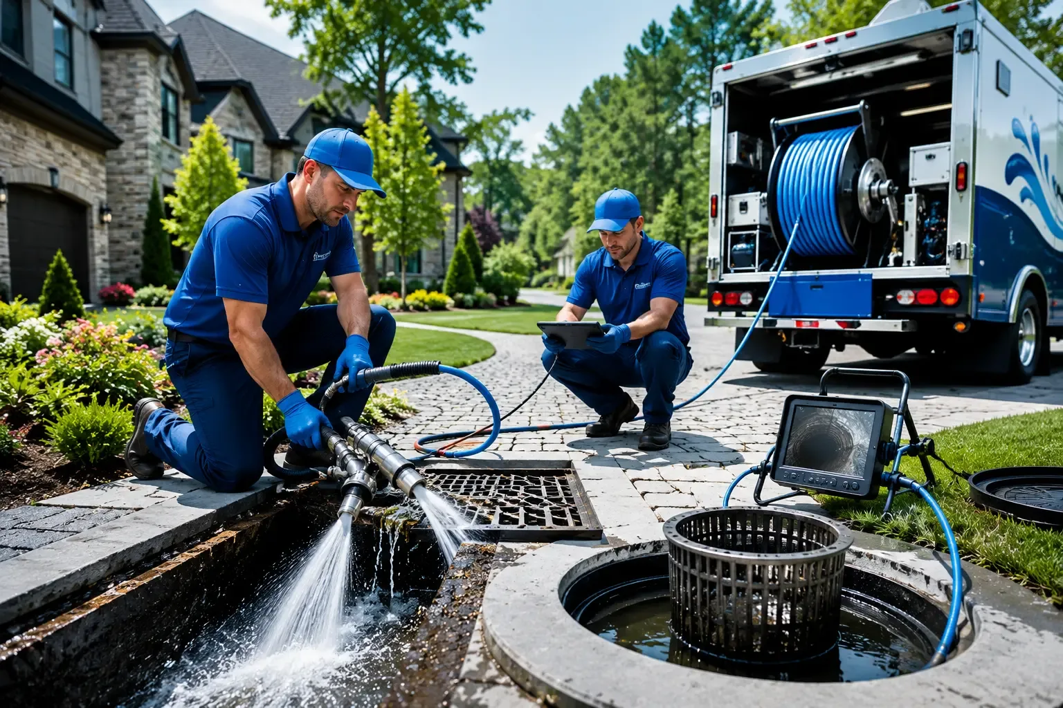 Local outdoor drain cleaning professionals in Ellison Bay, WI